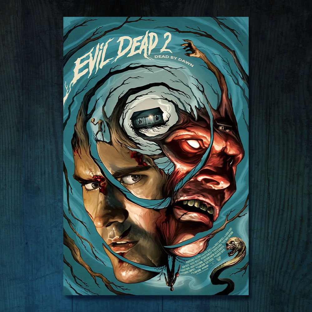 Evil Dead 2: Dead by Dawn Evil Dead II Ash Williams (Movie Poster)