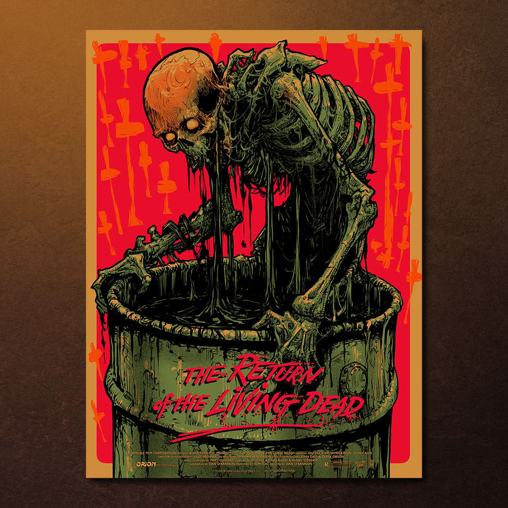 The Return of the Living Dead Tarman (Movie Poster)