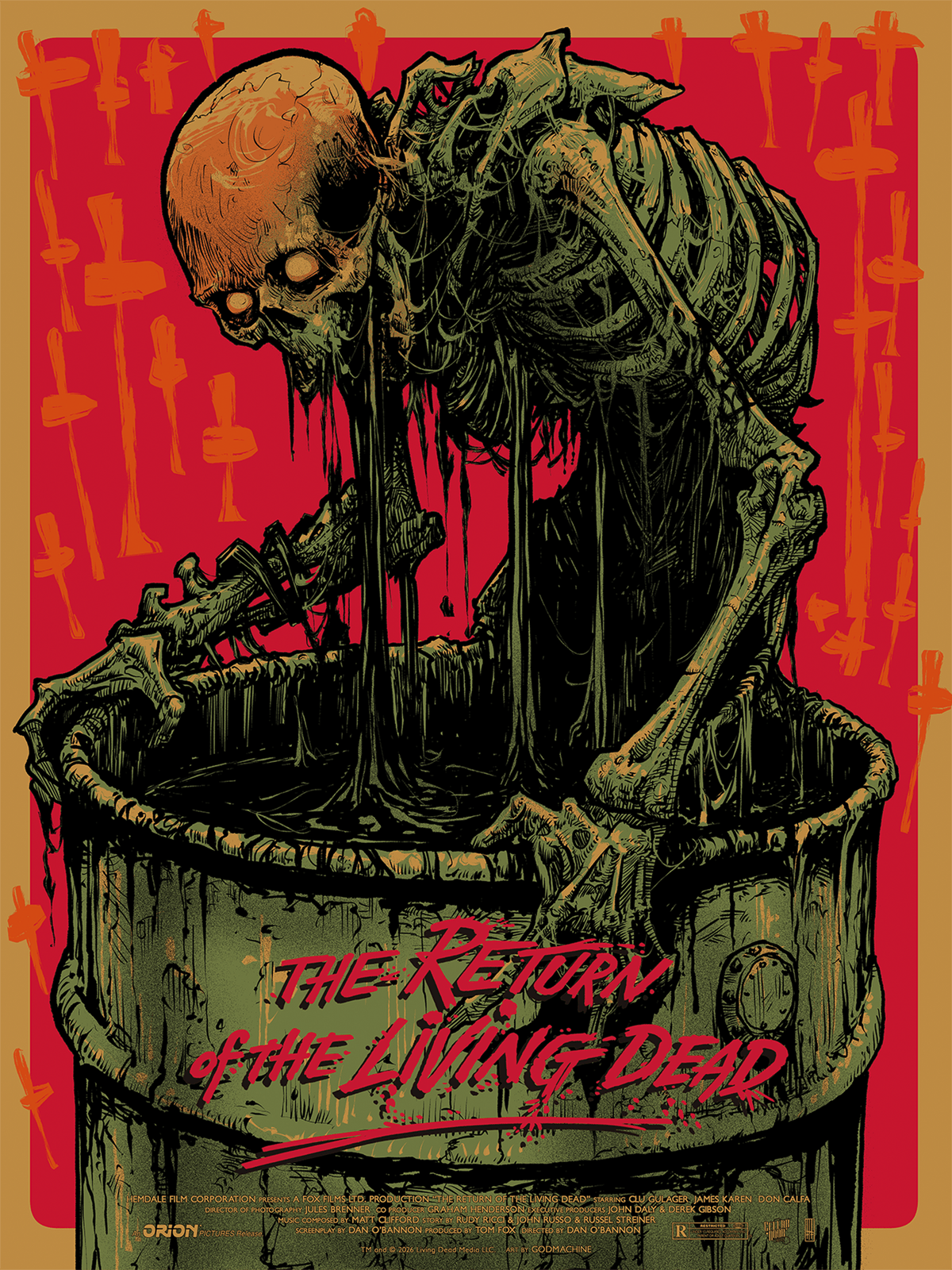 The Return of the Living Dead Tarman (Movie Poster)
