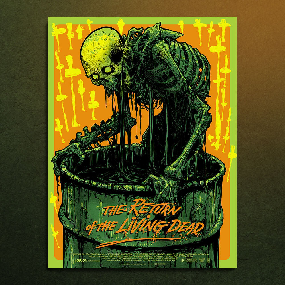 The Return of the Living Dead Tarman (Movie Poster)