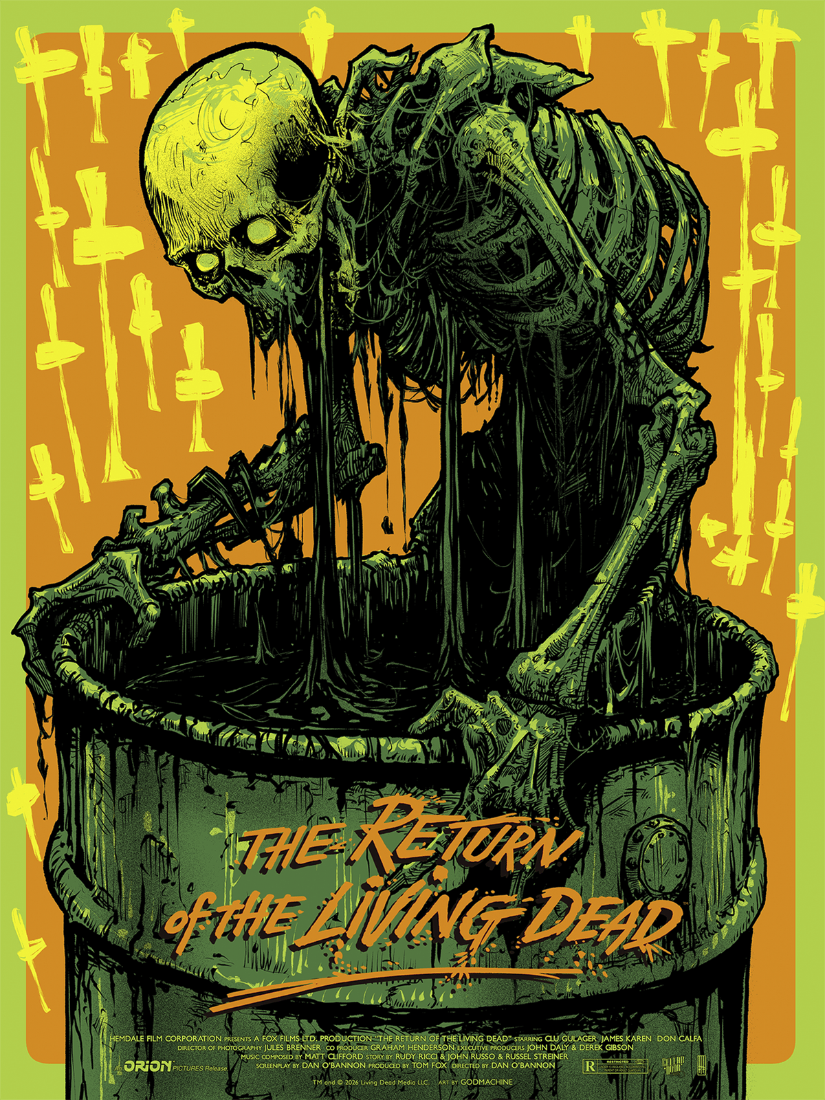 The Return of the Living Dead Tarman (Movie Poster)