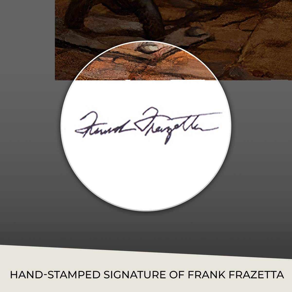 Chained Frank Frazetta (Art Print)