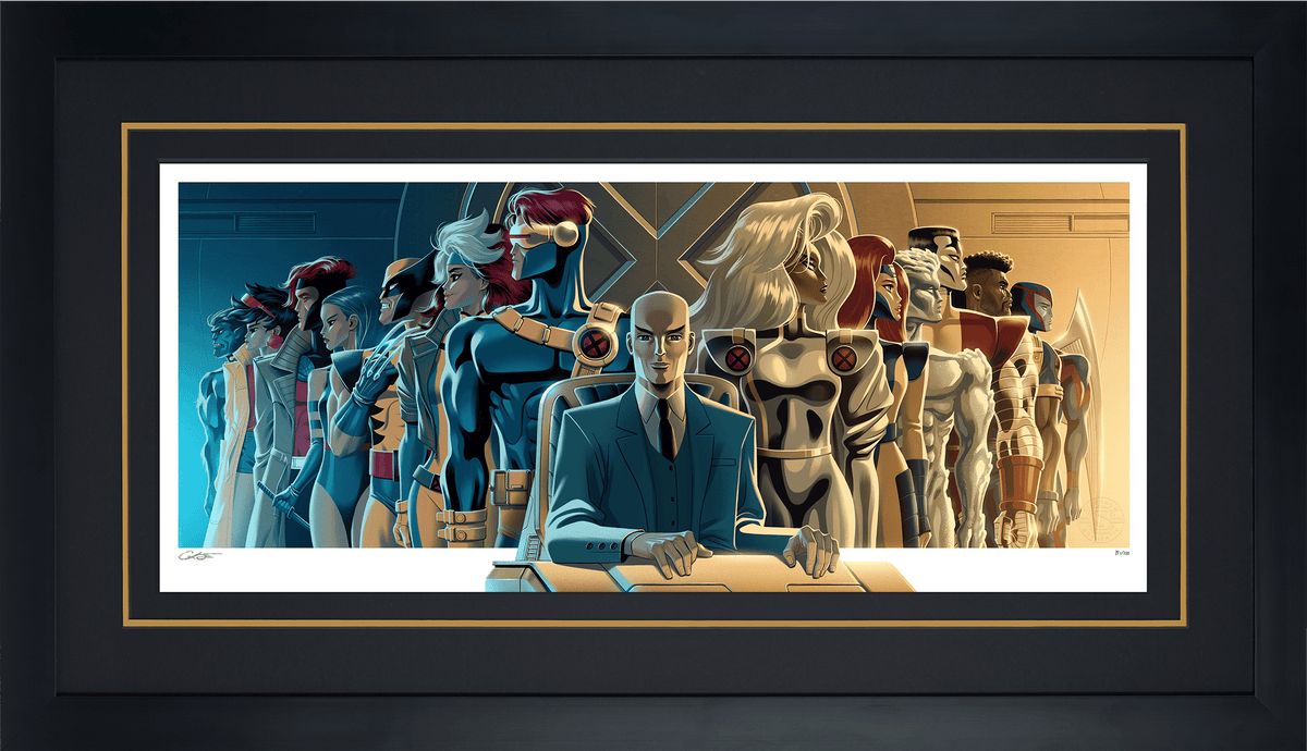 Charles Xavier and the X-Men Marvel (Art Print)