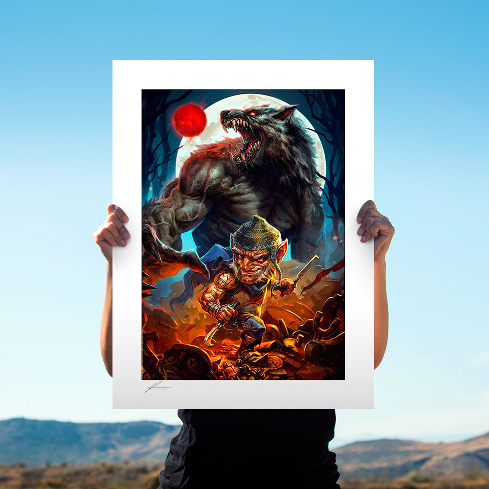 Chetney Pock O'Pea: RTA Critical Role (Art Print)
