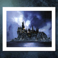 Full Moon at Hogwarts Harry Potter (Art Print)