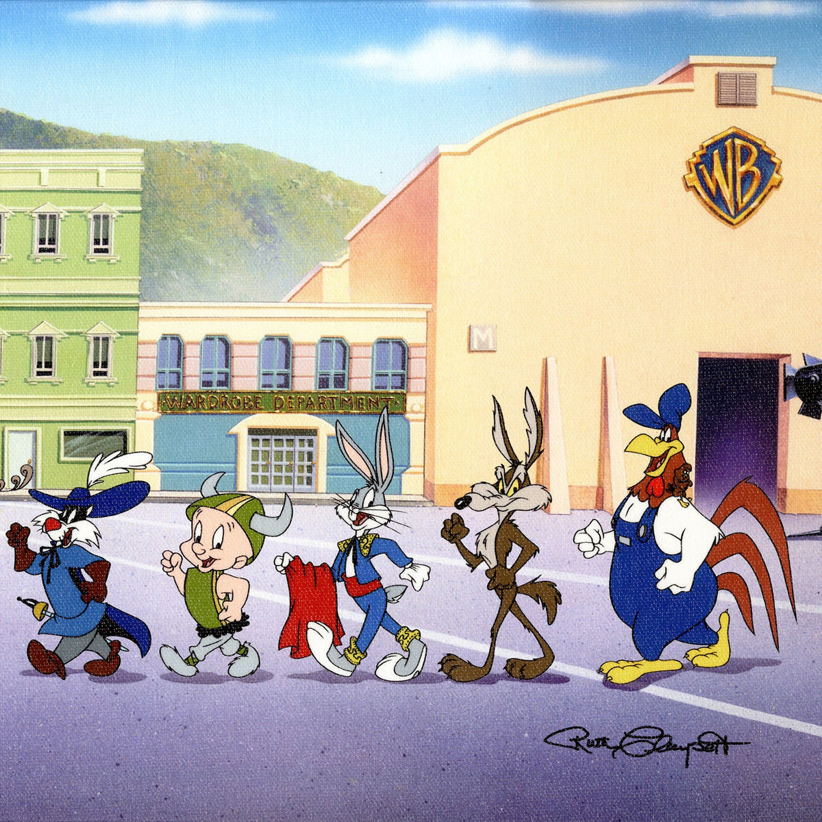 Looney Tunes on Parade (Art Print)