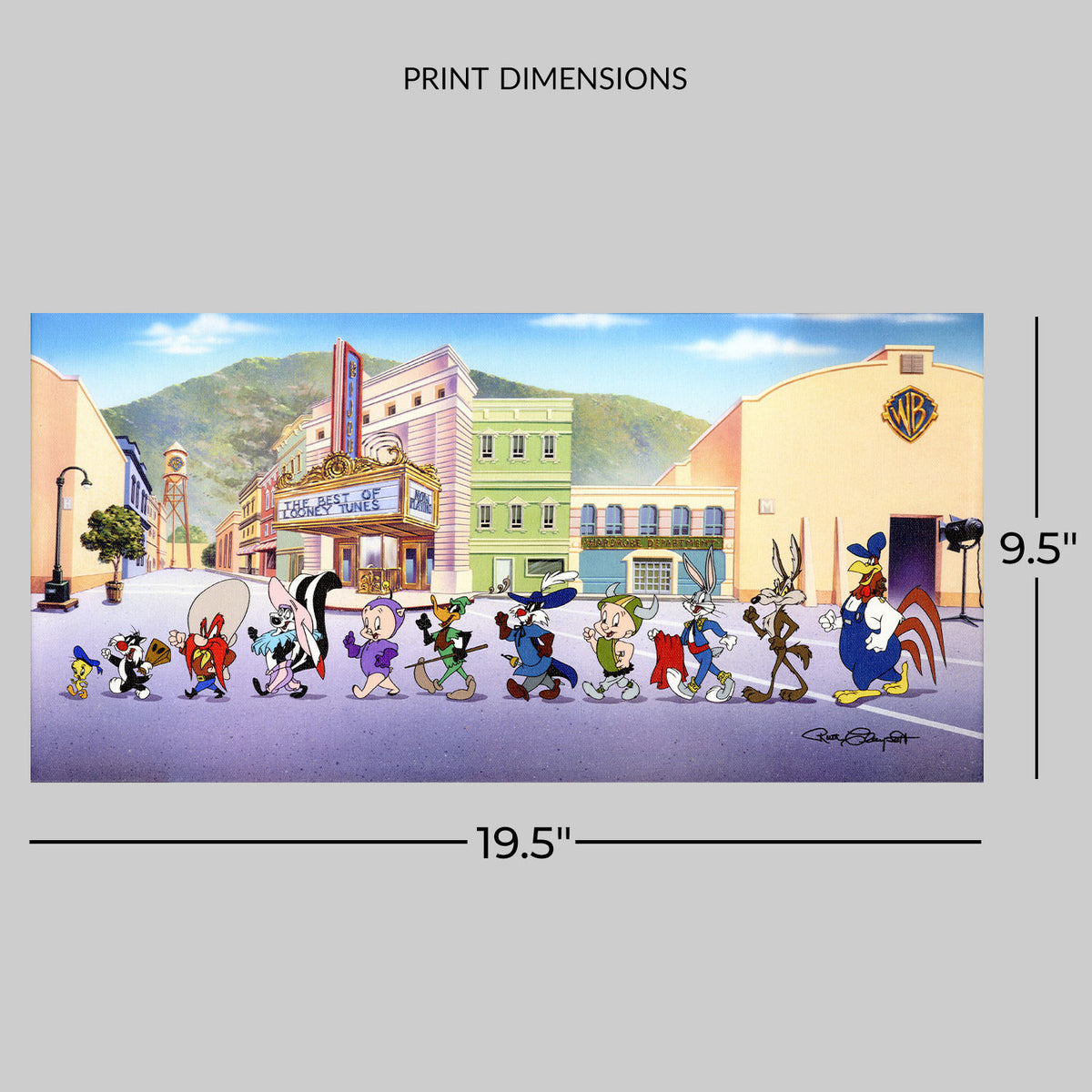 Looney Tunes on Parade (Art Print)