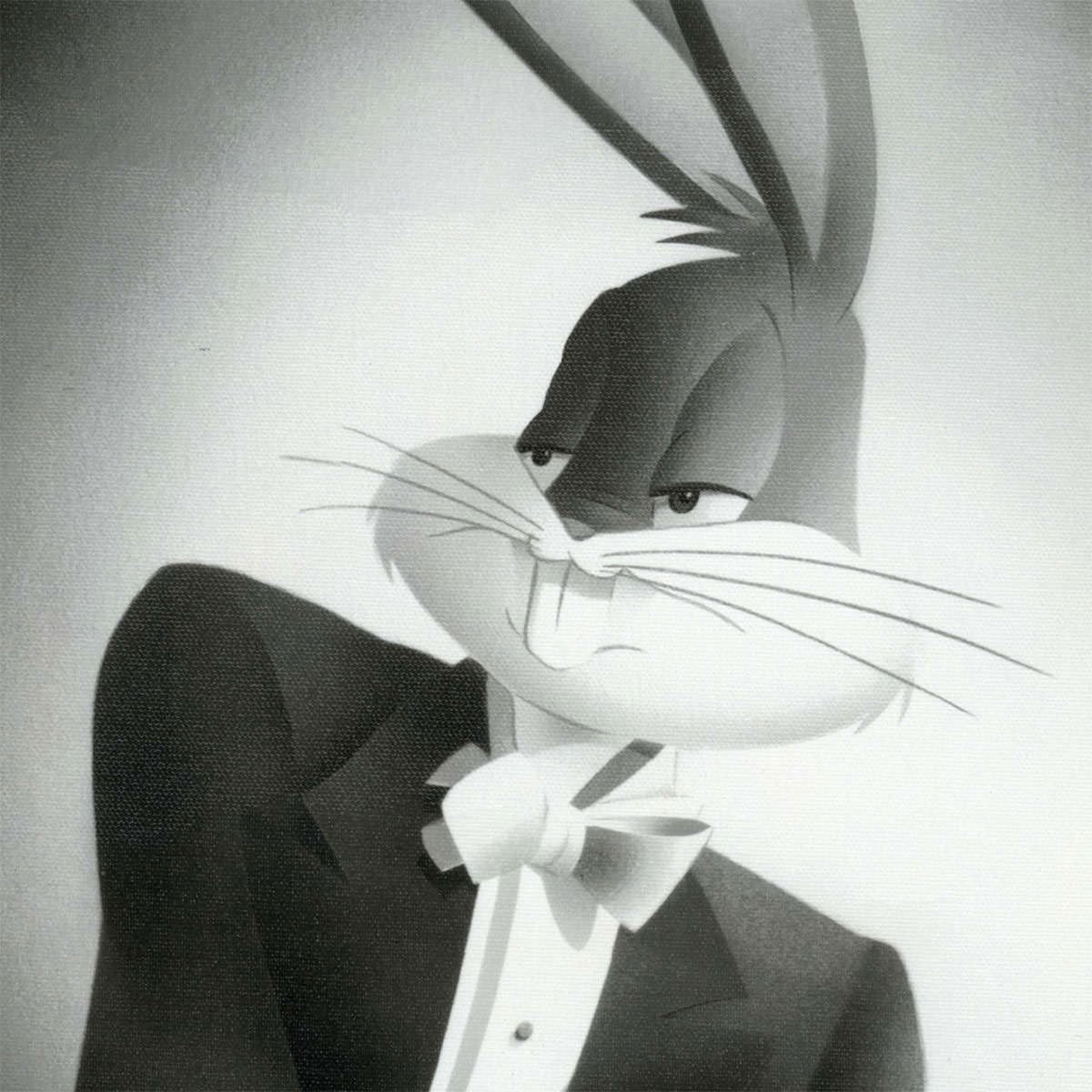 Portrait Series: Bugs Bunny Looney Tunes (Art Print)
