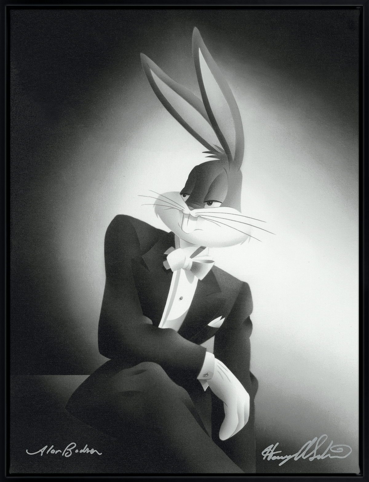 Portrait Series: Bugs Bunny Looney Tunes (Art Print)
