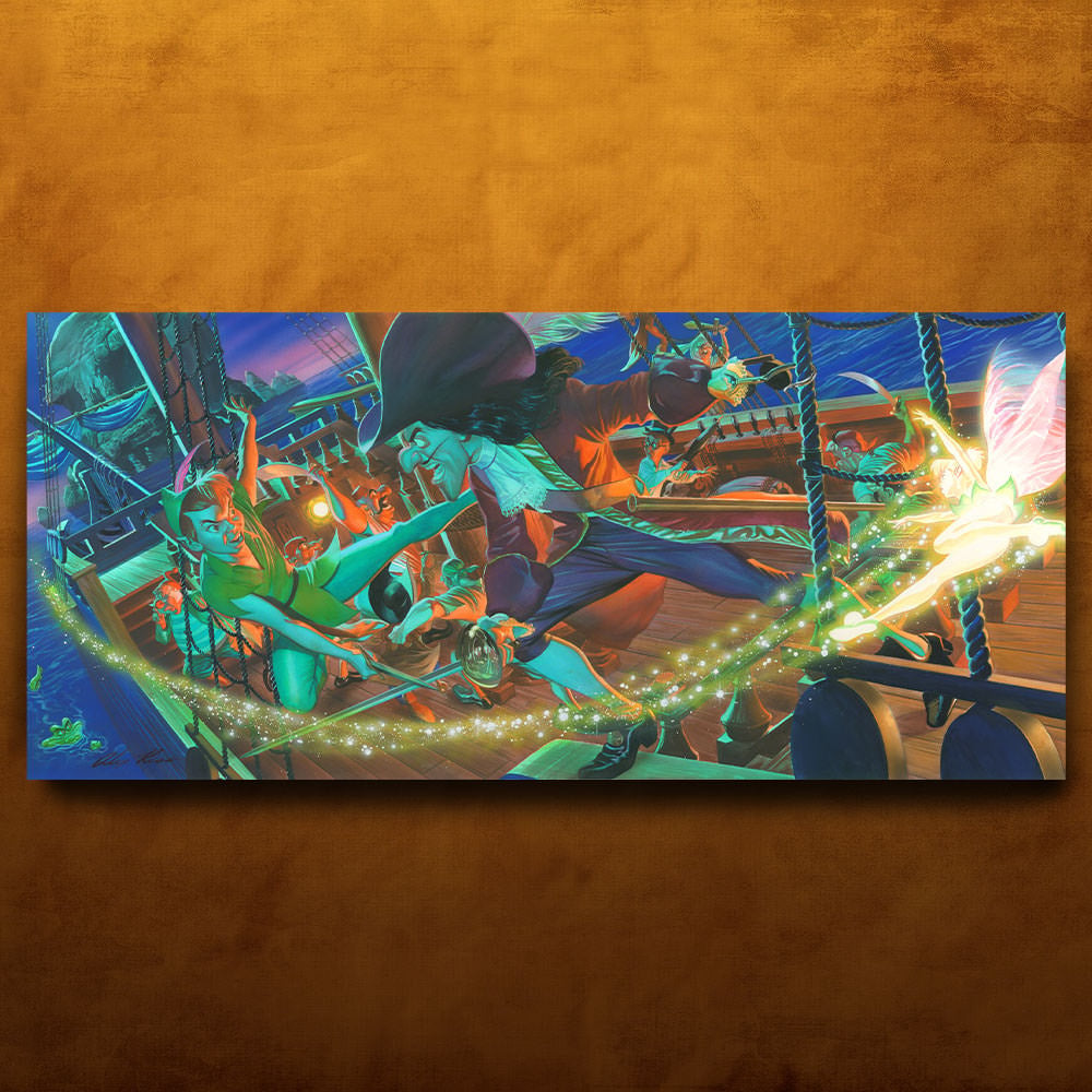 Clash for Neverland Disney Peter Pan Captain Hook (Art Print)