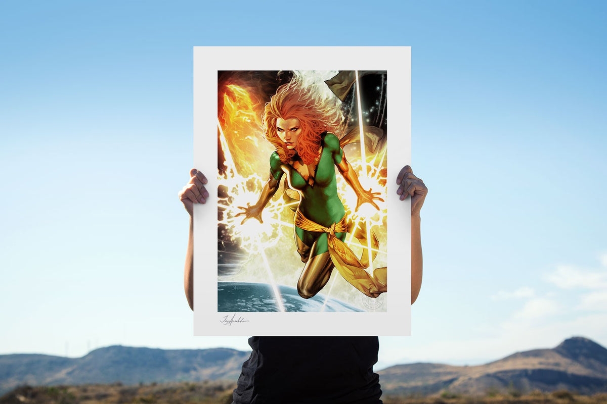 Classic Phoenix Variant Marvel Dark Phoenix Jean Grey (Art Print)