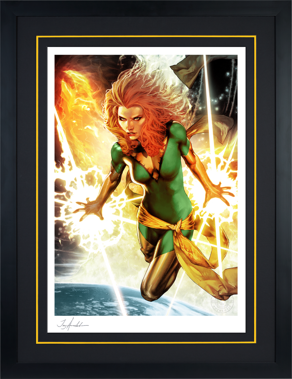 Classic Phoenix Variant Marvel Dark Phoenix Jean Grey (Art Print)