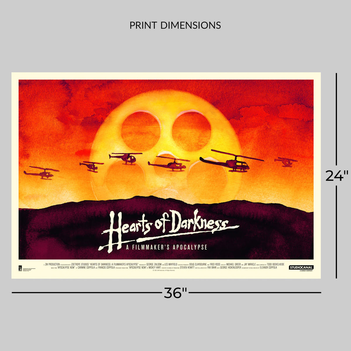 Hearts of Darkness Apocalypse Now (Movie Poster)