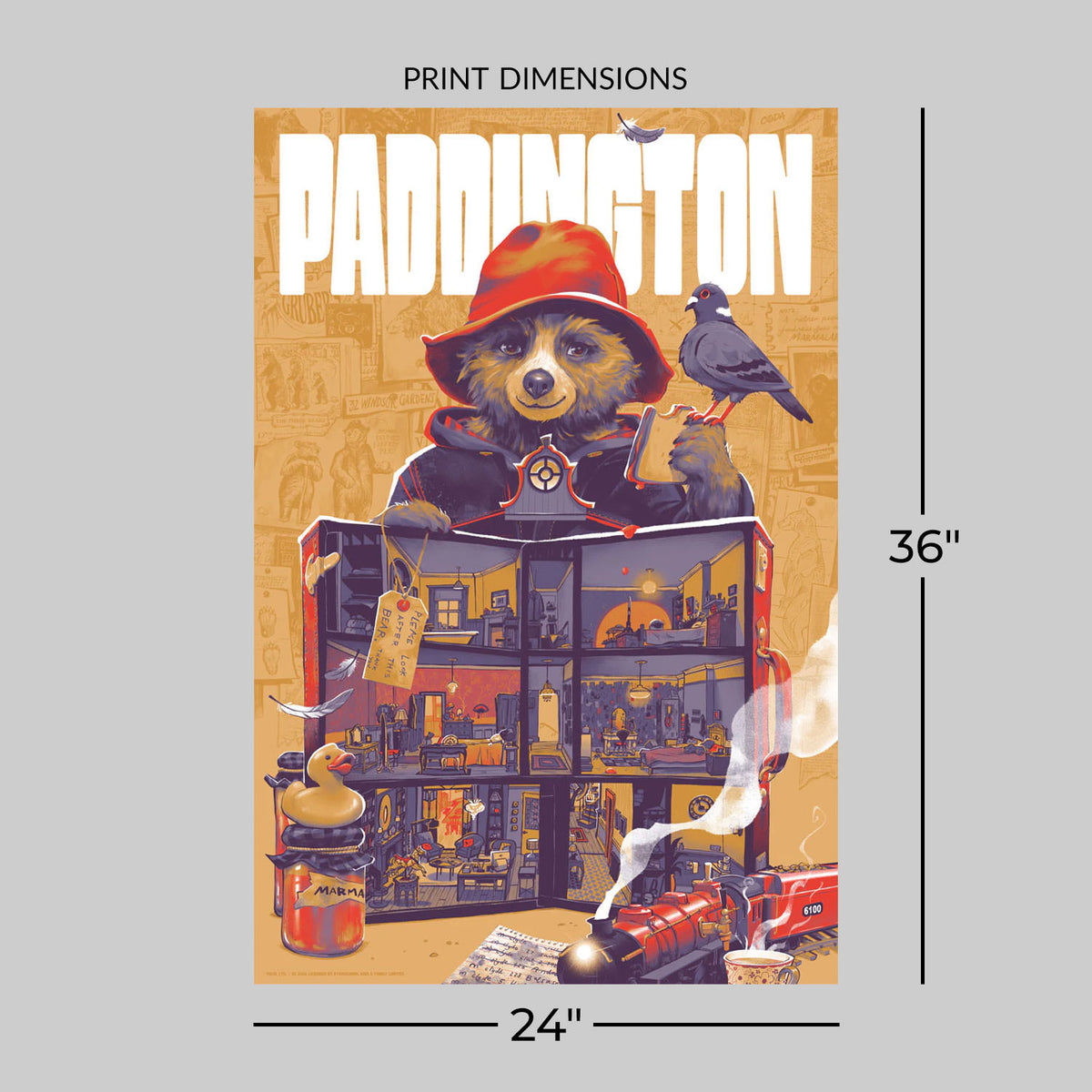 Paddington (Movie Poster)