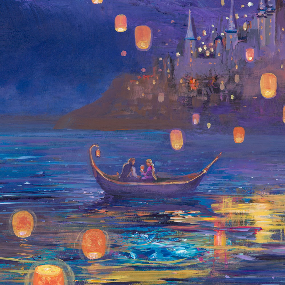 Lanterns of Hope Disney Rapunzel (Art Print)