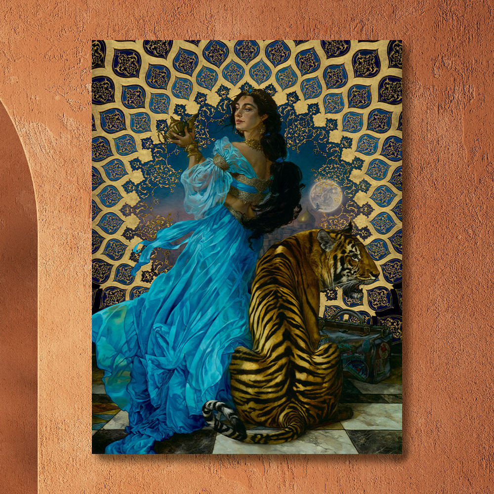 Truth Shall Set You Free Disney Princess Jasmine Rajah (Art Print)