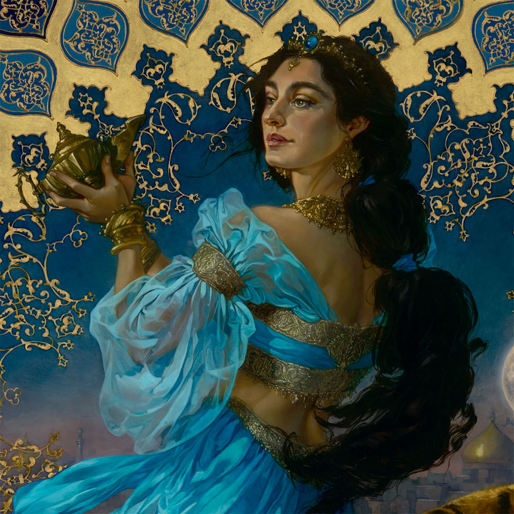 Truth Shall Set You Free Disney Princess Jasmine Rajah (Art Print)
