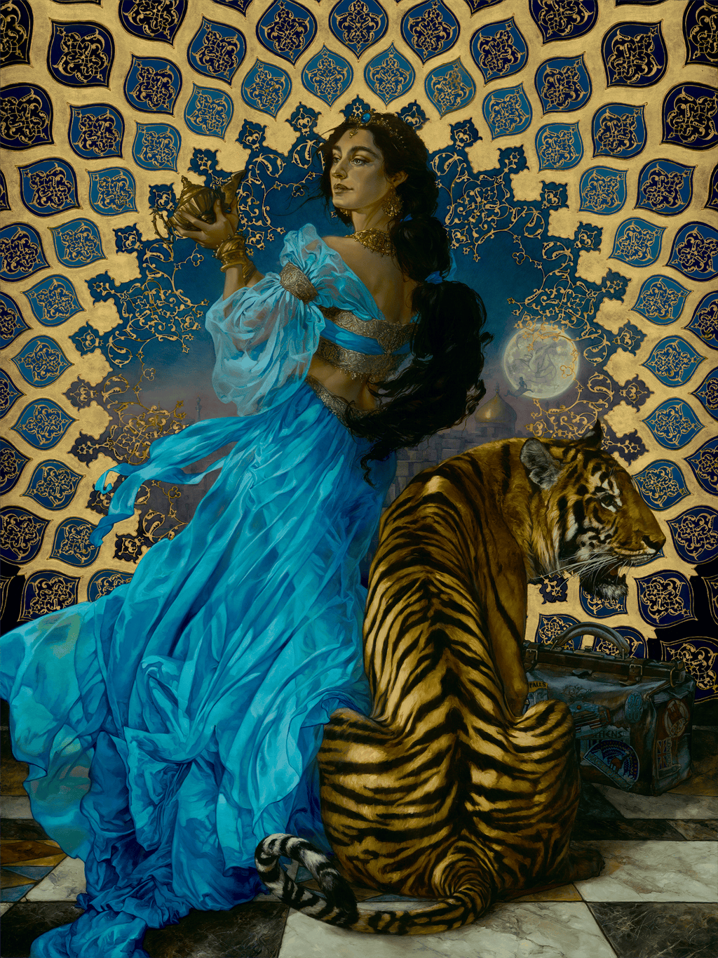 Truth Shall Set You Free Disney Princess Jasmine Rajah (Art Print)