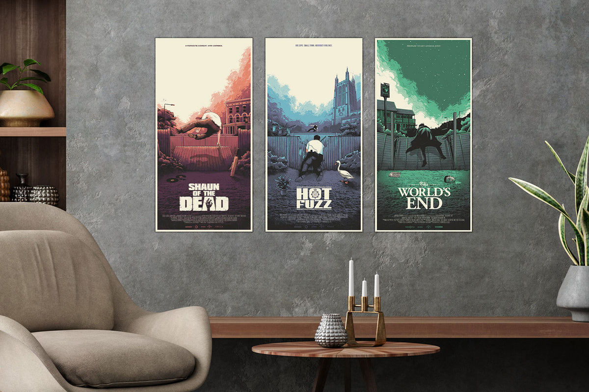Cornetto Trilogy (Art Print)