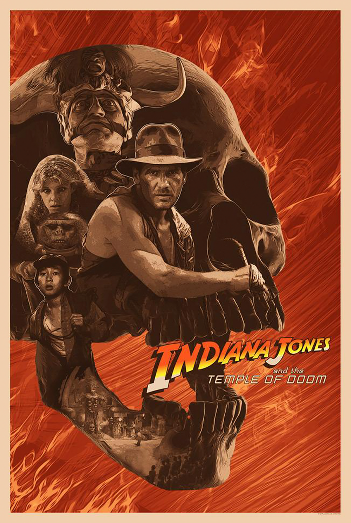 Cover Your Heart Indiana Jones (Art Print)