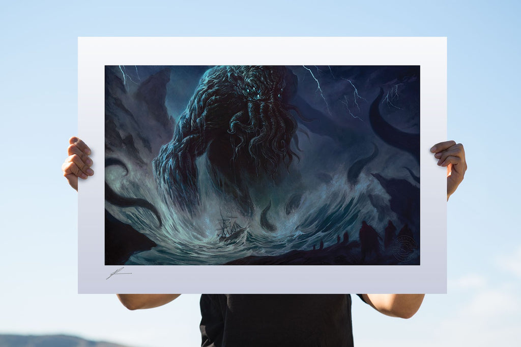 Cthulhu I Tentacles and Teeth (Art Print)