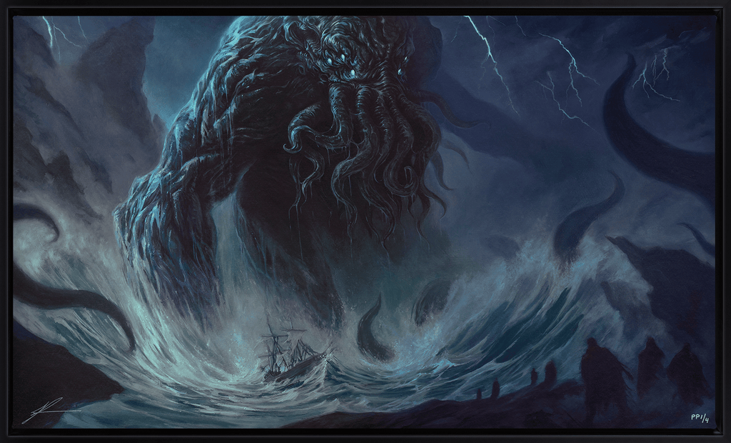 Cthulhu I Tentacles and Teeth (Art Print)