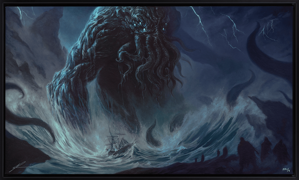 Cthulhu I Tentacles and Teeth (Art Print)