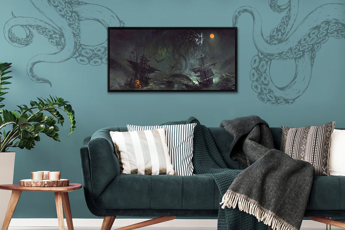 Cthulhu II Tentacles and Teeth (Art Print)