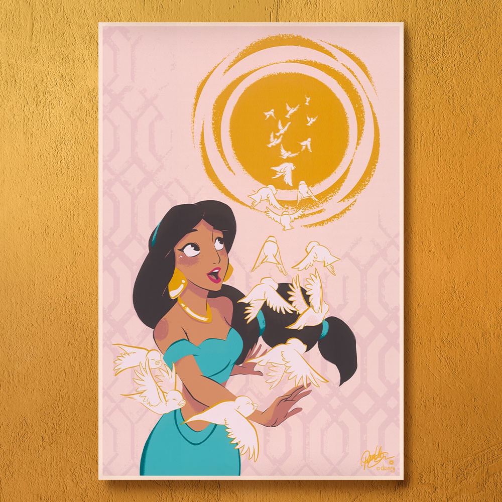 Aladdin Disney Princess Jasmine (Art Print)
