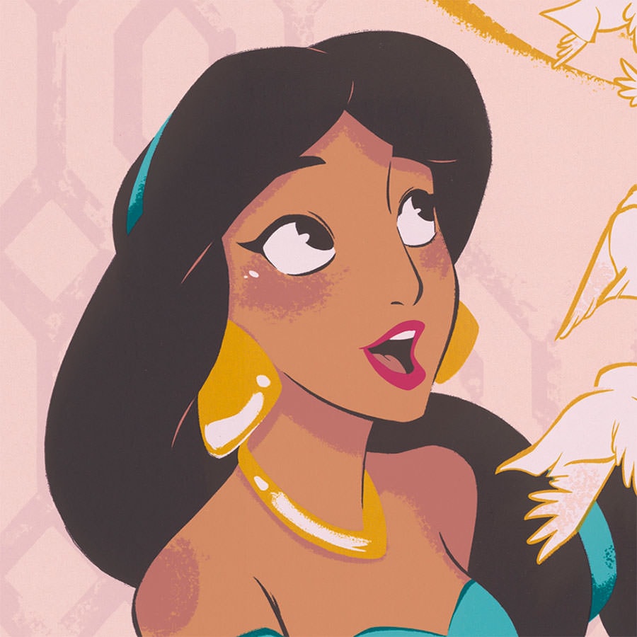 Aladdin Disney Princess Jasmine (Art Print)
