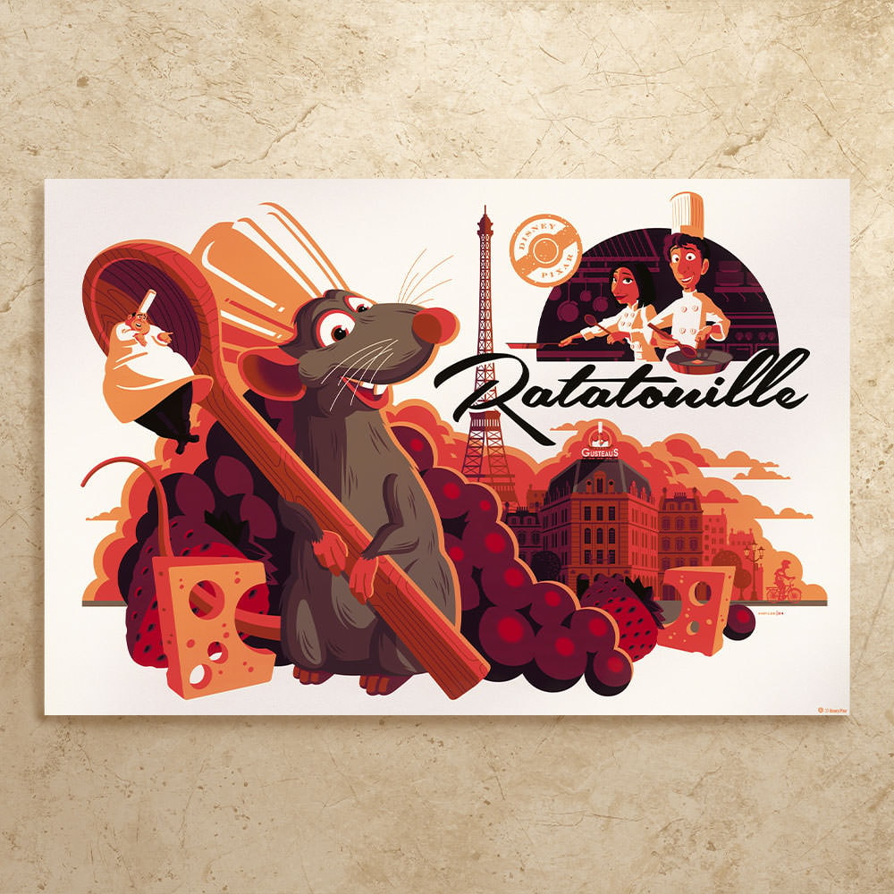 Ratatouille Disney Remy (Movie Poster)