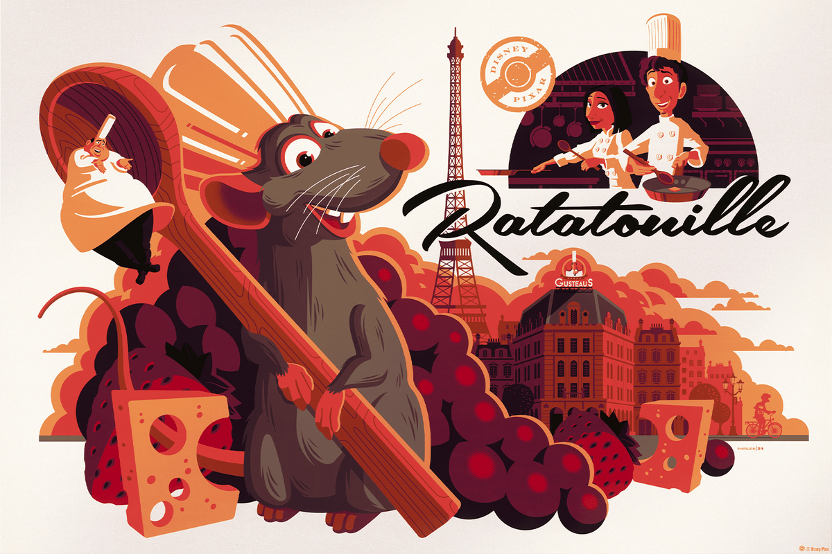 Ratatouille Disney Remy (Movie Poster)