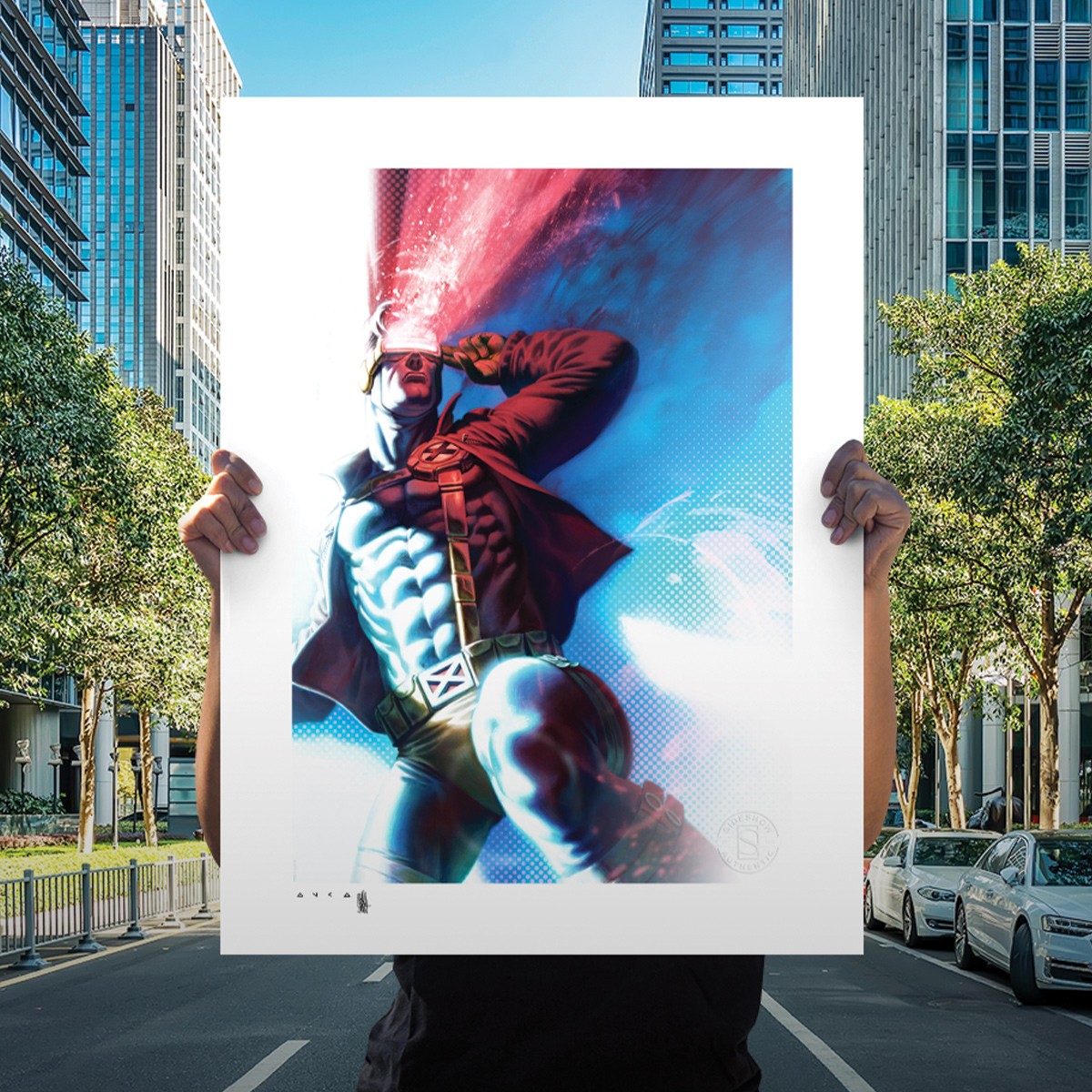 Cyclops Marvel Cyclops (X-men) (Art Print)