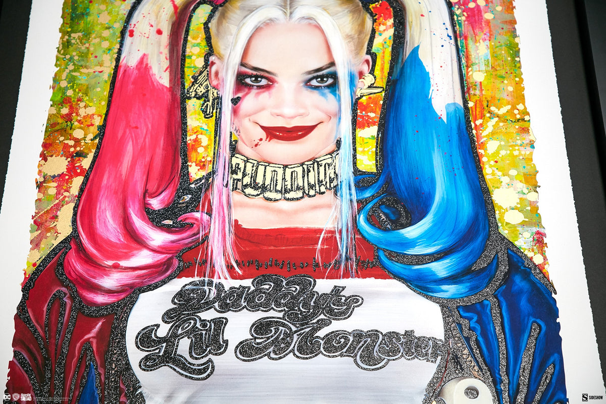 Daddy's Lil Monster DC Harley Quinn (Art Print)