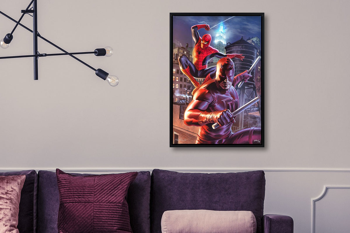 Daredevil & Spider-Man Marvel (Art Print)
