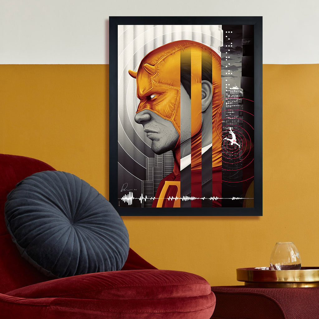 Daredevil: The Man Without Fear Marvel (Art Print)