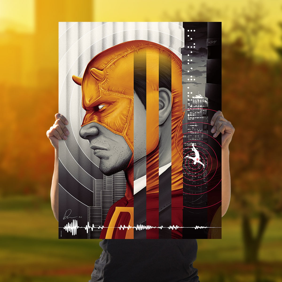 Daredevil: The Man Without Fear Marvel (Art Print)