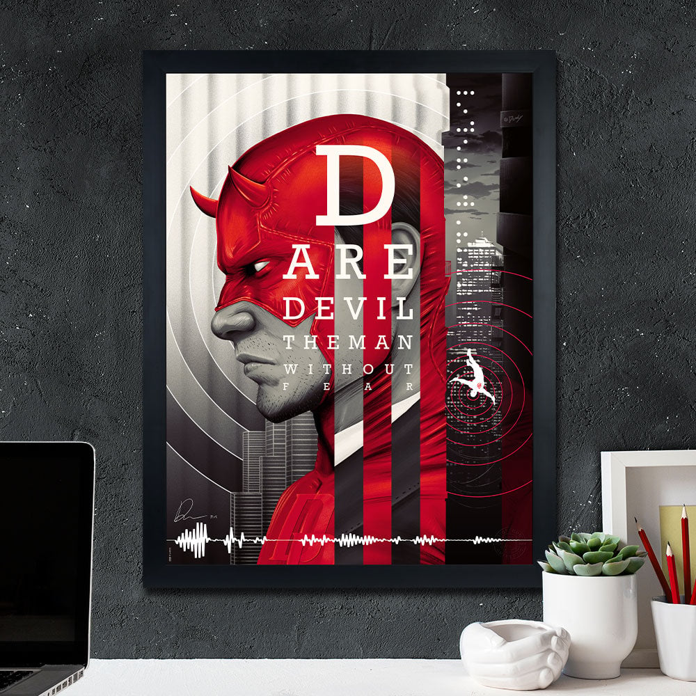 Daredevil: The Man Without Fear Marvel (Art Print)