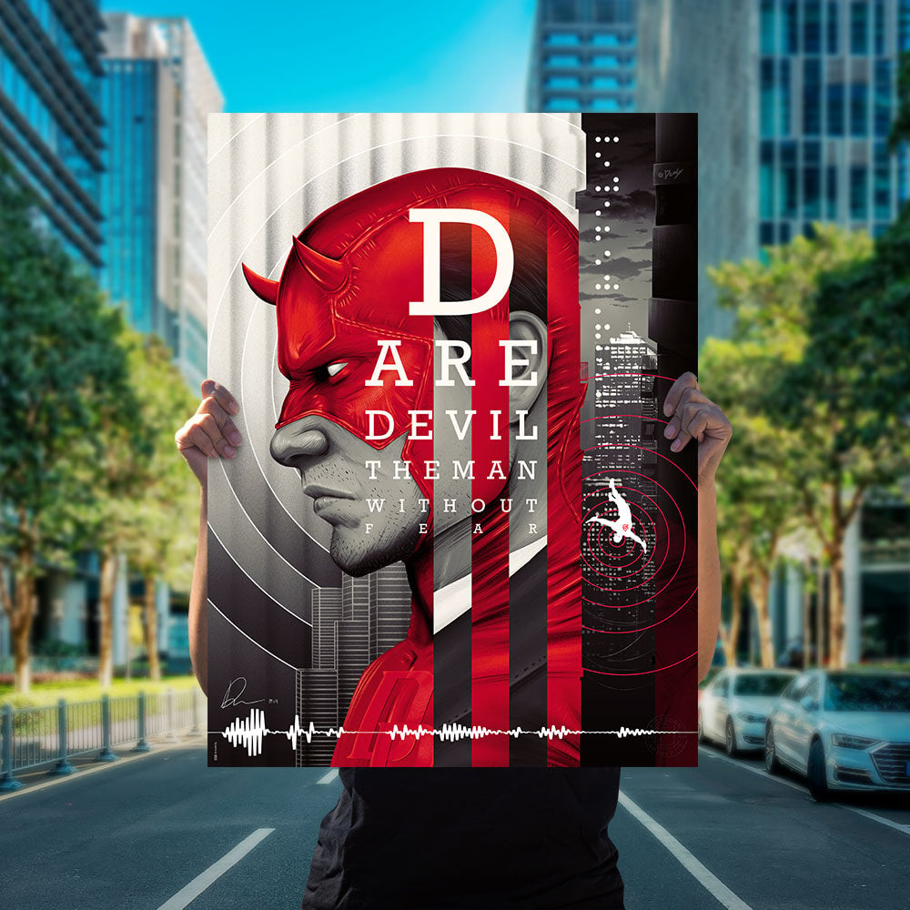 Daredevil: The Man Without Fear Marvel (Art Print)