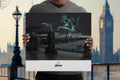 Dark Mark Over London Harry Potter (Art Print)