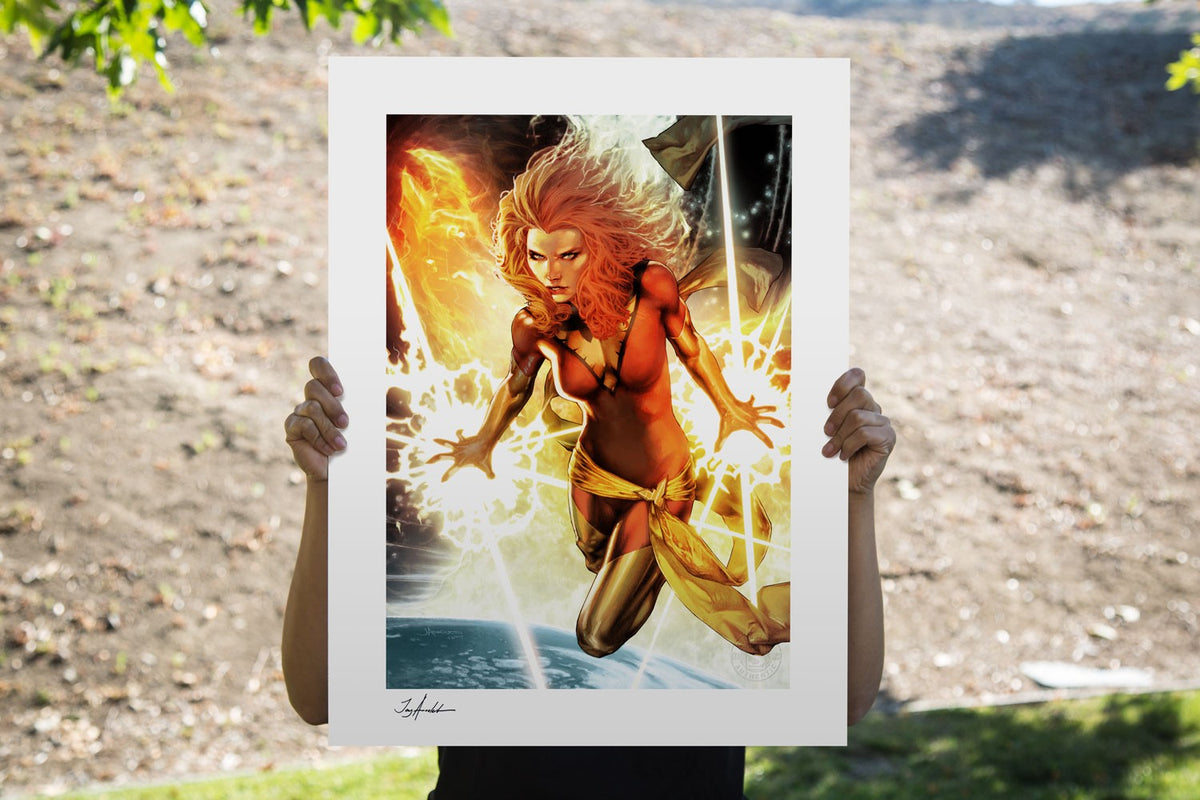 Dark Phoenix Marvel Dark Phoenix Jean Grey (Art Print)