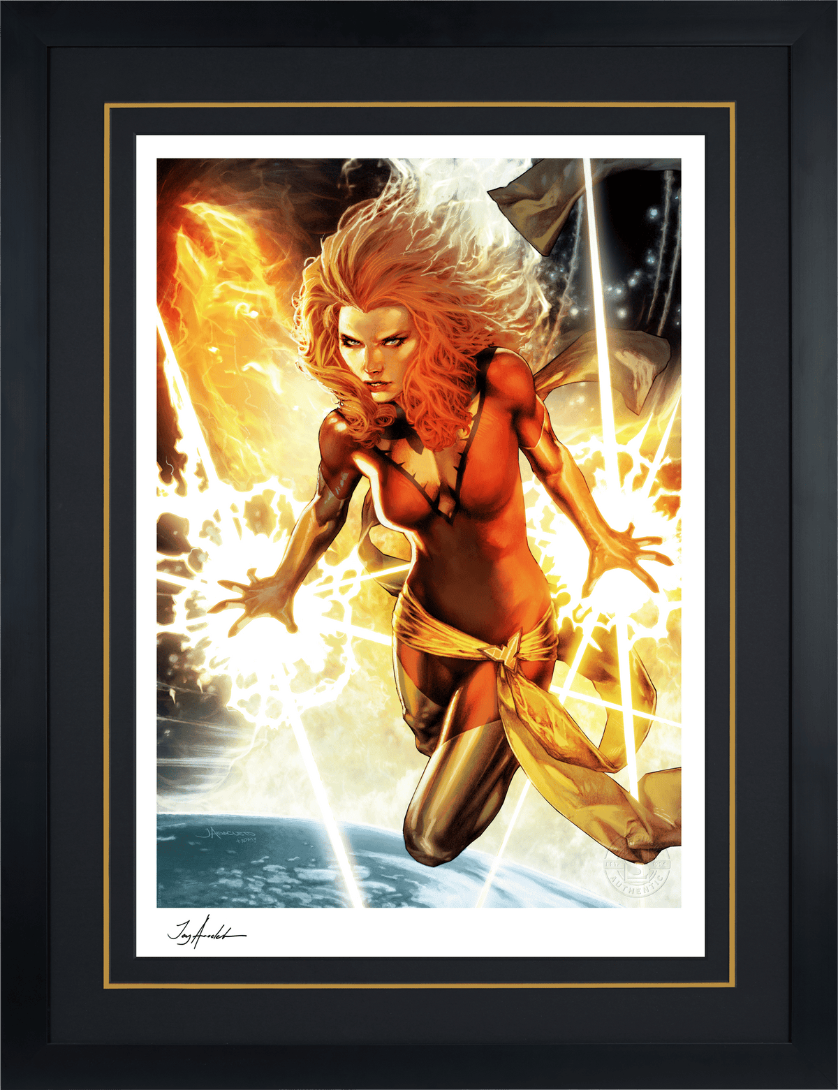 Dark Phoenix Marvel Dark Phoenix Jean Grey (Art Print)
