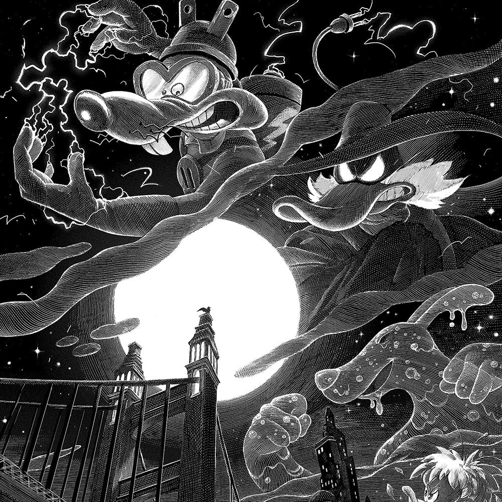 Darkwing Duck "The Terror That Flaps in The Night" Disney (Art Print)