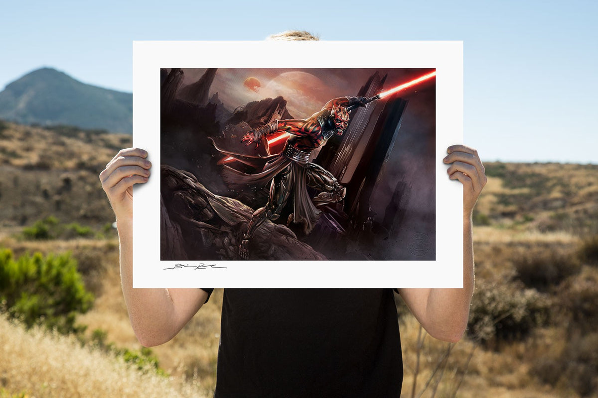 Darth Maul: Savage Rage Star Wars (Art Print)
