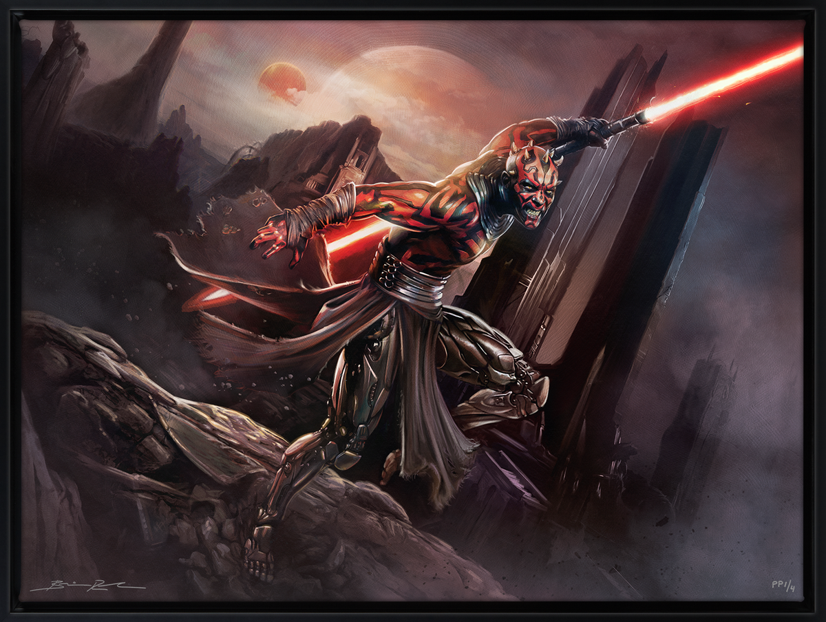 Darth Maul: Savage Rage Star Wars (Art Print)