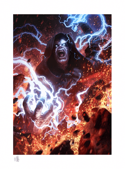 Darth Sidious: Unlimited Power Star Wars Emperor Palpatine (Art Print)