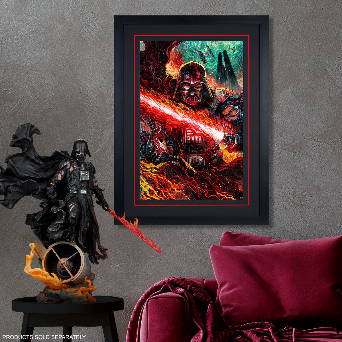 Darth Vader: Dark Lord's Fury Star Wars (Art Print)