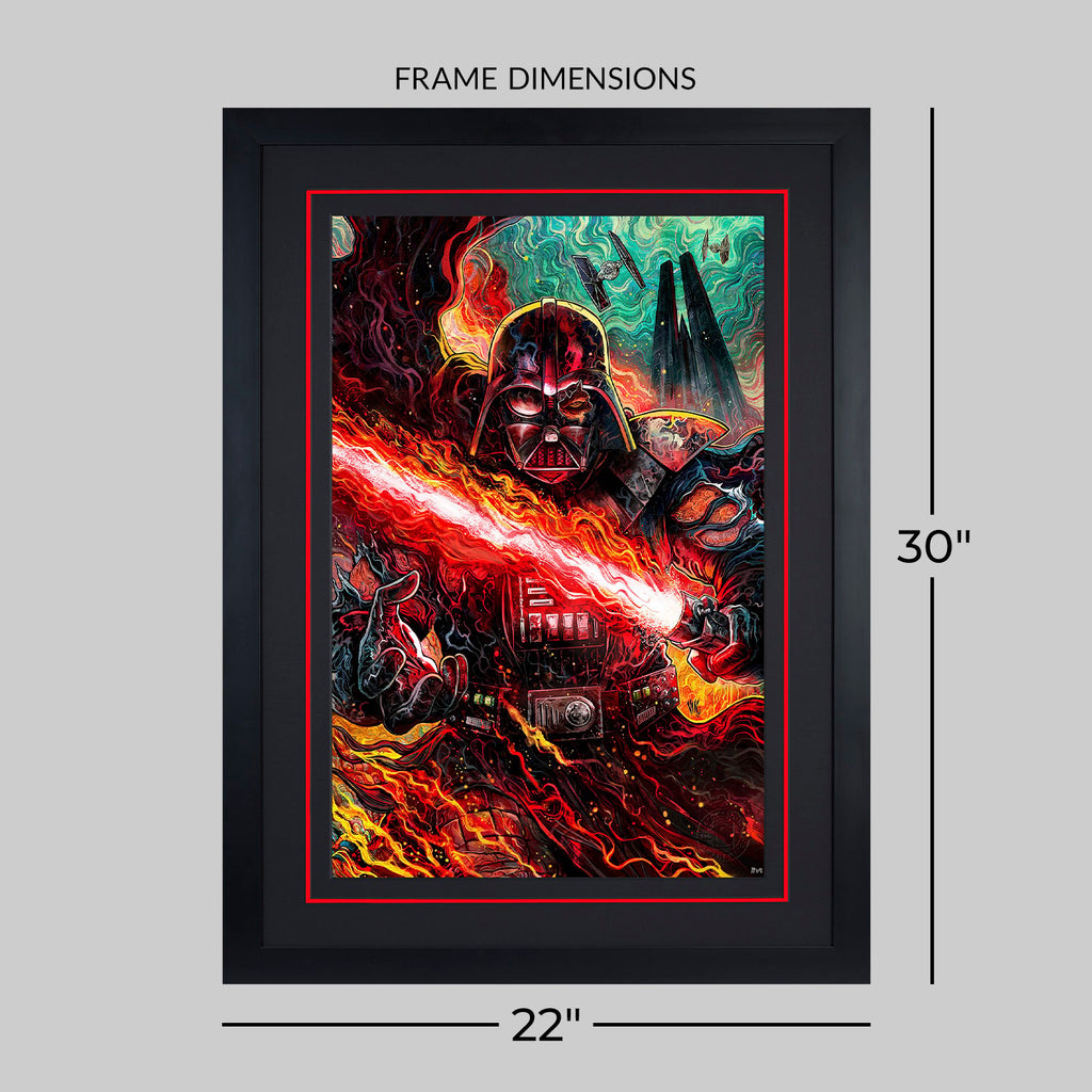 Darth Vader: Dark Lord's Fury Star Wars (Art Print)