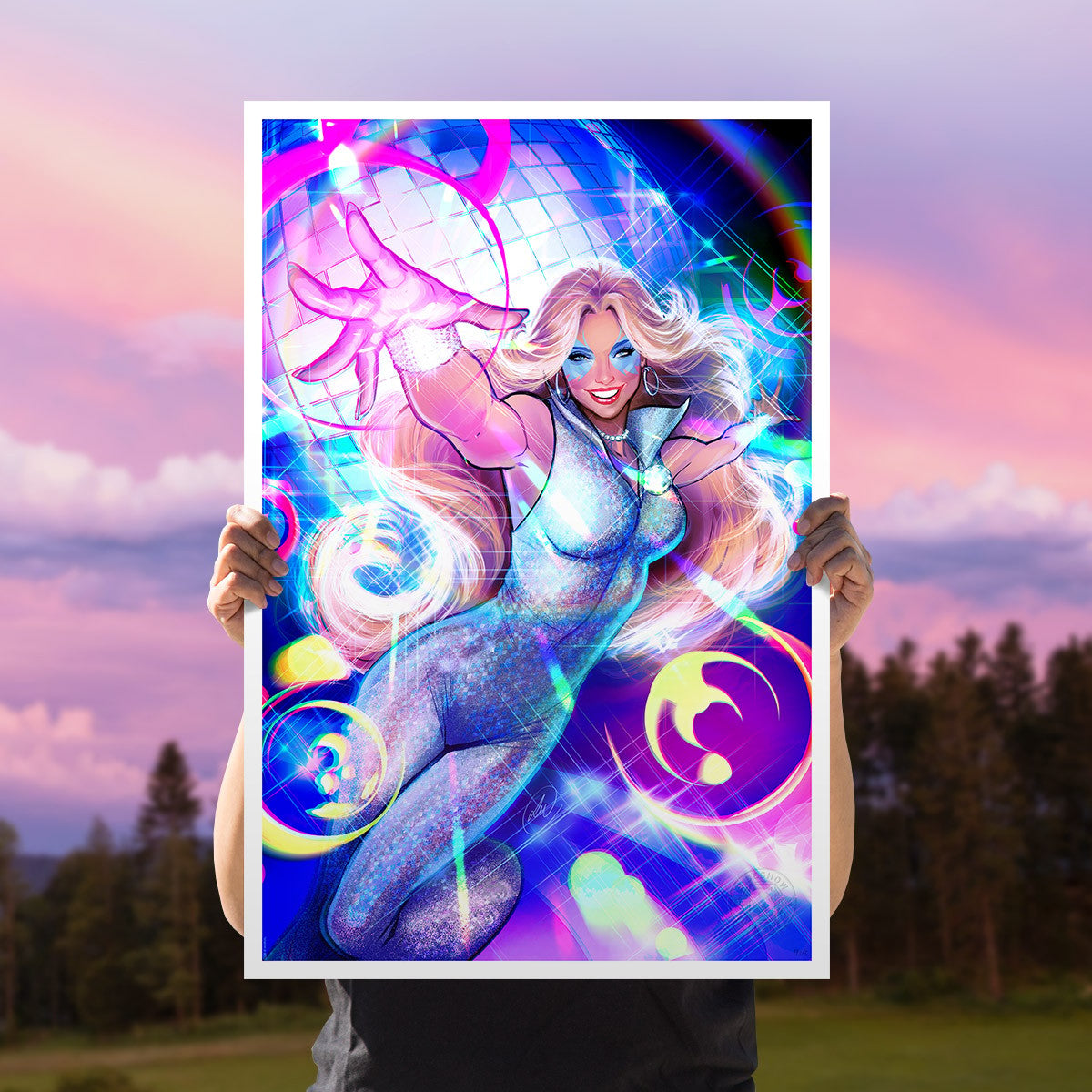 Dazzler Marvel (Art Print)
