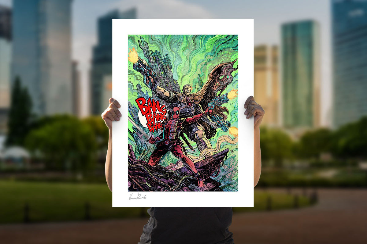 Deadpool & Cable Marvel Cable Deadpool (Art Print)